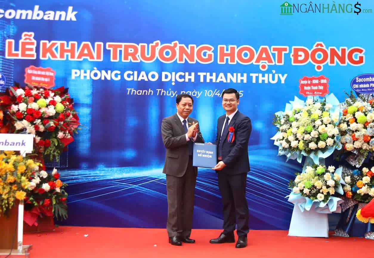 Ảnh Ngân hàng Sài Gòn Công Thương Sacombank Phòng giao dịch Thanh Thuỷ 1