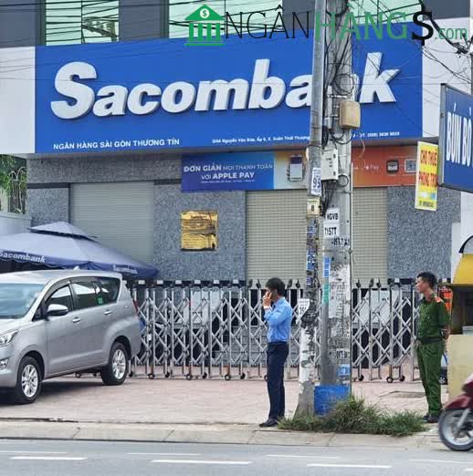Ảnh Cây ATM ngân hàng Sài Gòn Công Thương Sacombank Phòng giao dịch Thạch Thất 1
